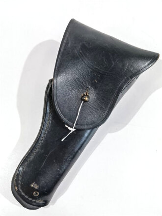 U.S. 1960/70s black leather holster made by " Nordac Mfg". Good condition