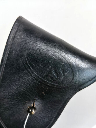 U.S. 1960/70s black leather holster made by " Nordac...