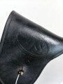 U.S. 1960/70s black leather holster made by " Nordac Mfg". Good condition
