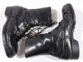 U.S. 1969 dated pair of Vietnam War era black leather combat boots made by Genesco. Size 8W, used.