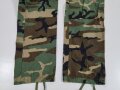 U.S. 1988 dated woodland camo Combat trousers, size small xlong. Used, Bundweite: 76 cm