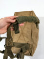 U.S. WWII mine detector bag khaki with OD rim, used