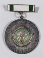Tragbare Medaille " 375 jähriges Jubiläum 1590 - 1965 " Schützges. Gross Privil Gerau, Durchmesser 40 mm