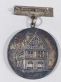 Tragbare Medaille " 375 jähriges Jubiläum 1590 - 1965 " Schützges. Gross Privil Gerau, Durchmesser 40 mm