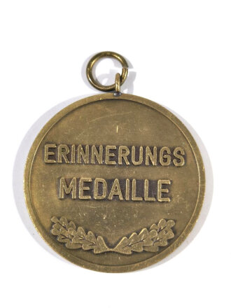 Tragbare Medaille " Thüringer Schützenbund " Erinnerungsmedaille, Durchmesser 42 mm