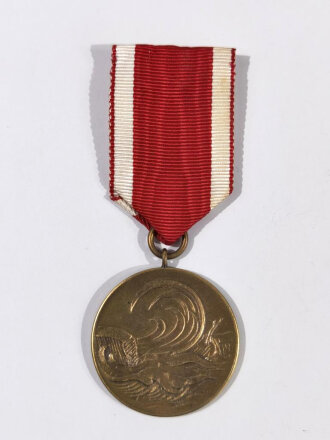 Tragbare Medaille " Sturmflut 16. Februar 1962 " Niedersachsen