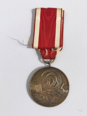 Tragbare Medaille " Sturmflut 16. Februar 1962...