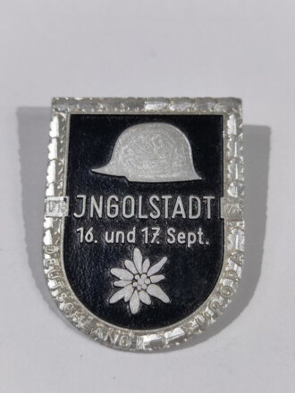 Bundesrepublik Deutschland , Blechabzeichen " Der Stahlhelm, Ingolstadt 16. und 17. Sept. 1918 - 1978 "