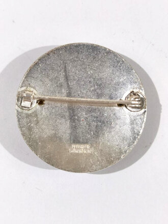 Deutschland nach 1945, Ansteck- Abzeichen " 25 jährige Mitgliedschaft Alpenverein München " Durchmesser 41 mm