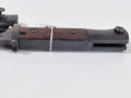 Seitengewehr M84/98 für K98 der Wehrmacht. Wohl nachbrüniertes Stück