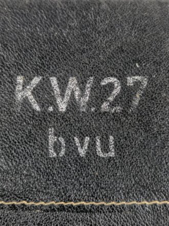 Tasche "Kartenwinkelmesser 27" der Wehrmacht aus Ersatzmaterial