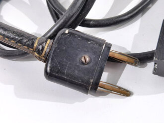 Beleuchtungskabel (Anstecklampe) unter anderem zum Entfernungsmesser 36. Ungereinigtes Stück, Funktion nicht geprüft