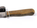 Stiefelmesser Wehrmacht, Hersteller hat1942. Scheide Originallack, ungereinigt