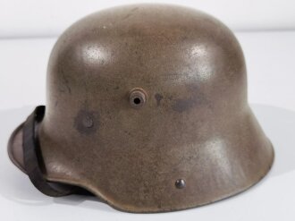 1.Weltkrieg, Stahlhelm Modell 1916. Getragenes Stück, in allen Teilen Original