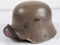 1.Weltkrieg, Stahlhelm Modell 1916. Getragenes Stück, in allen Teilen Original