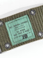 U.S. 1974 dated belt, Nylon , size medium