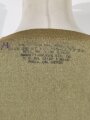 U.S. WWII, undershirt winter, early unbleached OD shade. Used