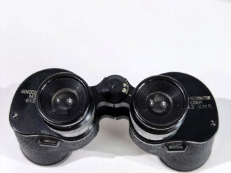 U.S. 1943 dated 6 x 30 Binocular M3 with cvase, carrying  M17. Very good condition