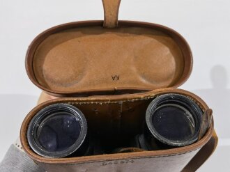 U.S. WWII 7 x 50 Binocular M16 with case, carrying  M24. Good condition