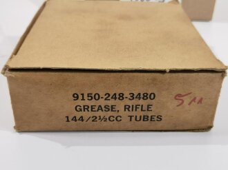 U.S. most likely after WWII, Grease , rifle tube. You will receive one (1) piece out of the original box