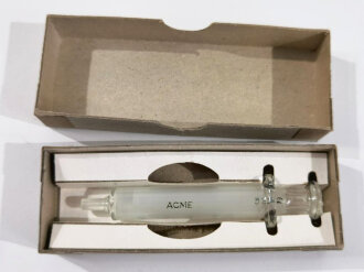 U.S.WWII medical department hypodermic syringe, unused in original box