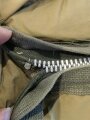 U.S. Sleeping bag, Mountain, M-1949. Used, zipper defect