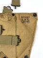 U.S. WWII gas mask bag M2A2, unused