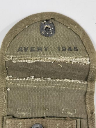 U.S. 1945 dated pouch, magazine, M1 Carbine