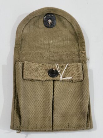 U.S. 1943 dated pouch, magazine, M1 Carbine,  the type adaptable on the stock