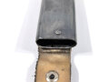 Scheide für einen Grabendolch oder Stiefelmesser. neuzeitlicher Eigenbau, defekt, Gesamtlänge17,3mm