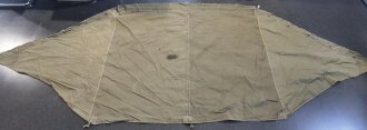 U.S. 1943 dated  tent, shelter half, new type. Used