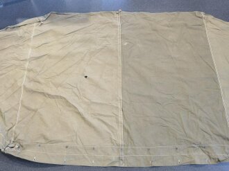 U.S. 1943 dated  tent, shelter half, new type. Used