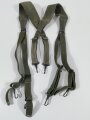 U.S. WWII Suspenders, Belt, M-1936, olive drap, used