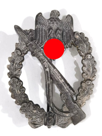 Infanterie Sturmabzeichen in Silber, Rückseitig mit...