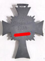 Ehrenkreuz der Deutschen Mutter in Silber. Sehr seltene, lackierte Variante