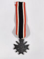 Kriegsverdienstkreuz 2. Klasse 1939 mit Schwertern aus Zink mit langem Bandabschnitt