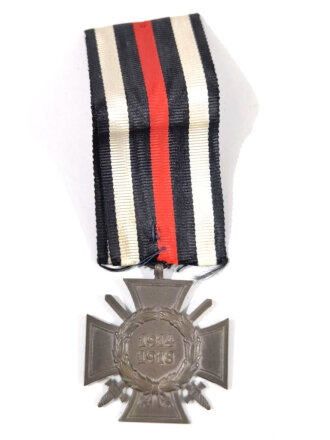 Ehrenkreuz für Frontkämpfer am Band mit Hersteller G1, Band vernäht