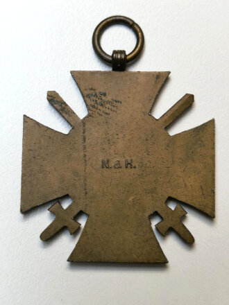 Ehrenkreuz für Frontkämpfer mit Hersteller N&H