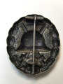 1. Weltkrieg, Verwundetenabzeichen Schwarz aus Eisen, getragenes Stück
