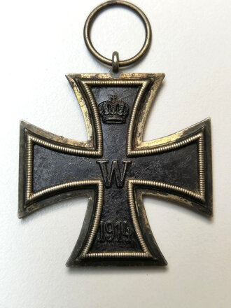 1. Weltkrieg, Eisernes Kreuz 2. Klasse 1914 mit Hersteller im Bandring " K.O. "