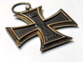 1. Weltkrieg, Eisernes Kreuz 2. Klasse 1914 mit Hersteller im Bandring " S.W. "