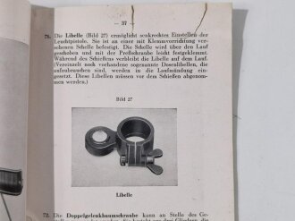 H.Dv.409 " Die Leucht- und Signalmittel" vom 1.7.43 mit 111 Seiten. Defekt, dennoch hochinteressant