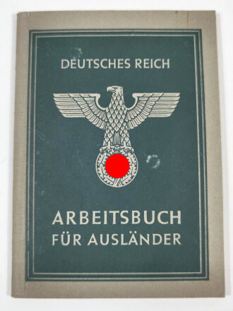 Arbeitsbuch für Ausländer eines Herrn...