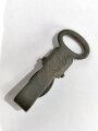 Metallbeschlag für eine Feldflasche der Wehrmacht, Eisen lackiert. Sie erhalten ein ( 1 ) Stück