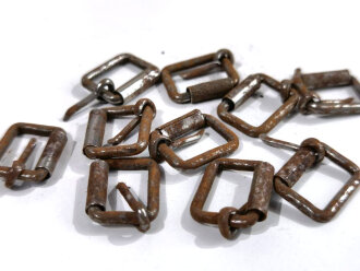 Metallbeschlag Eisen. 18 mm Breite.Sie erhalten zehn ( 10 ) Stück