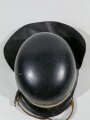 Deutschland nach 1945, Stahlhelm Feuerwehr " Forst" Originallack