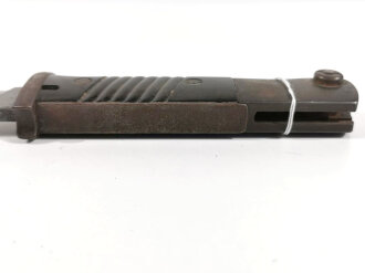 Wehrmacht, Seitengewehr 84/98 für K98 , nummerngleiches Stück von Pack Solingen 1939