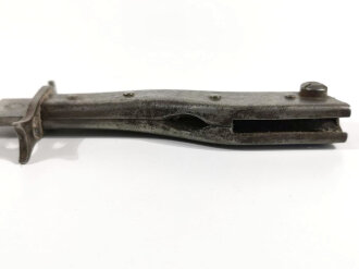 1.Weltkrieg, Grabendolch mit Blechprägegriff, Herstellermarke DEMAG DUISBURG