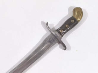 Sachsen, Artillerie-Faschinenmesser Modell 1879, ohne...