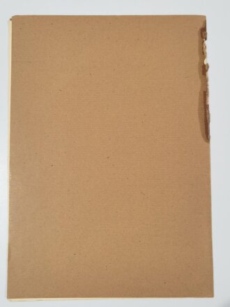 Luftwaffe, Beförderungsurkunde  eines Oberleutnant ( W ) der Reserve zum Oberleutnant in der Luftwaffe, mit gedruckter Unterschift von Hermann Göring, Größe 36 x 26 cm, Umschlag mit leichten Schäden